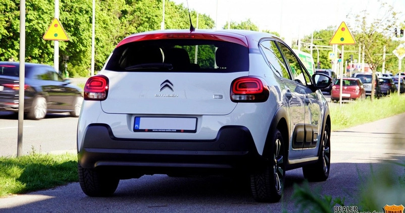 Citroen C3 cena 56000 przebieg: 12000, rok produkcji 2020 z Gdynia małe 667